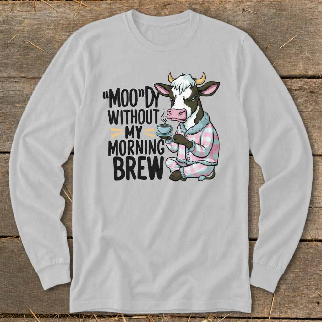 Moody Morning Brew Long Sleeve Tee