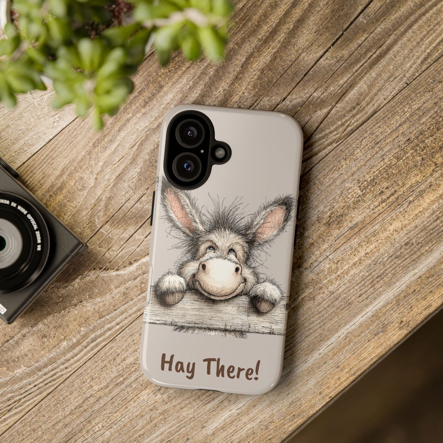 Hay There Donkey Phone Case