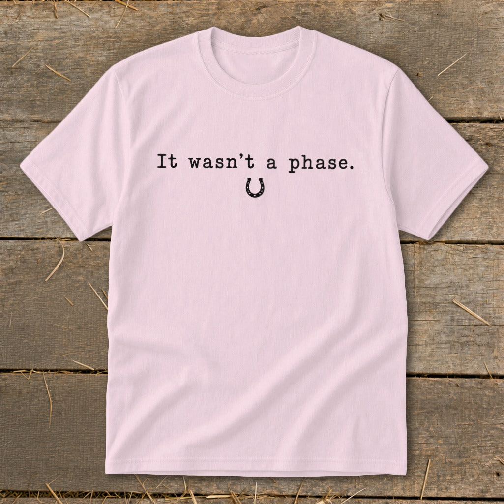 It Wasn't a Phase Horseshoe Youth Tee