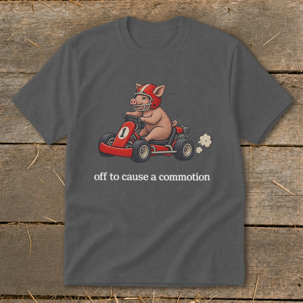 Off To Cause a Commotion Youth Tee