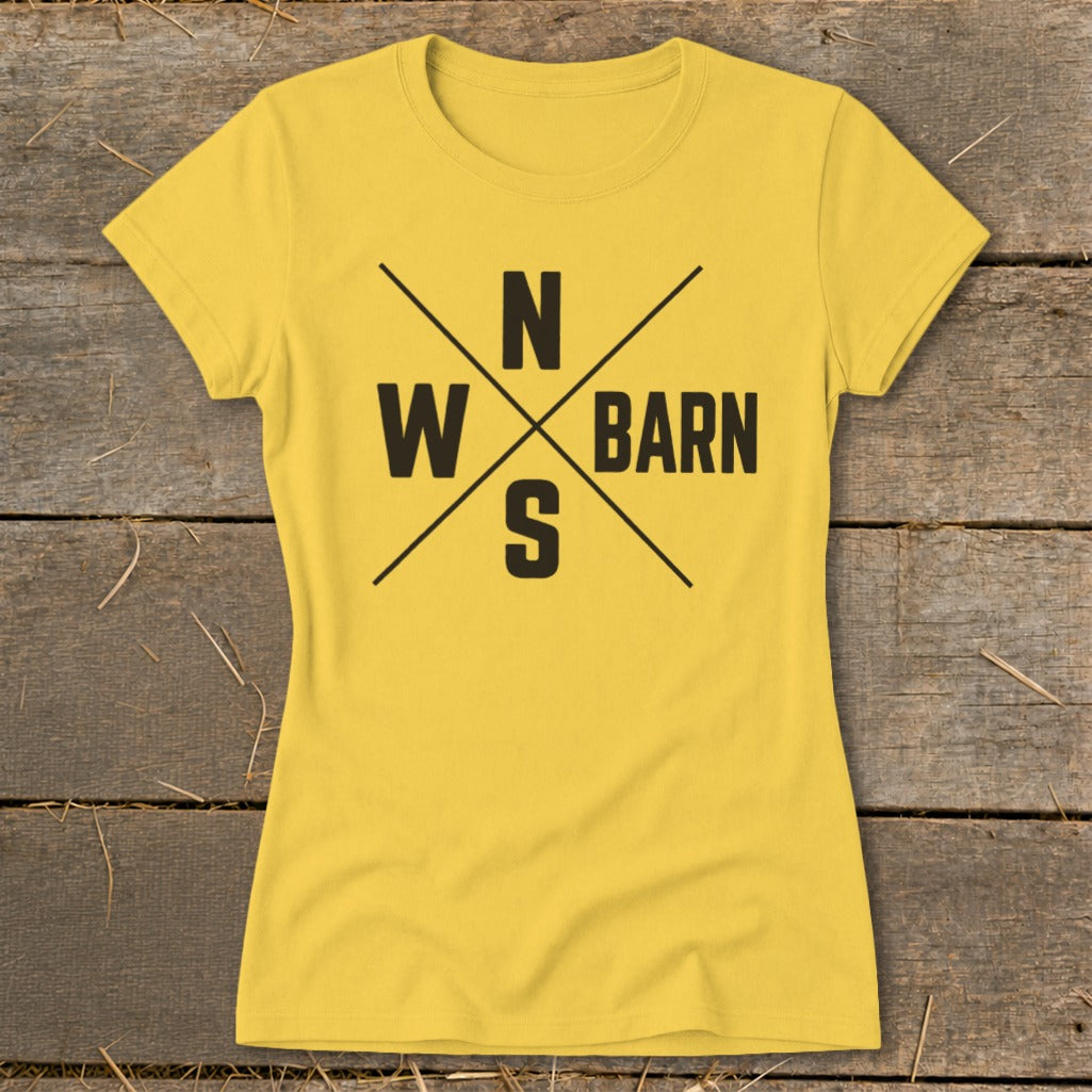 Barn Compass Ladies Tee