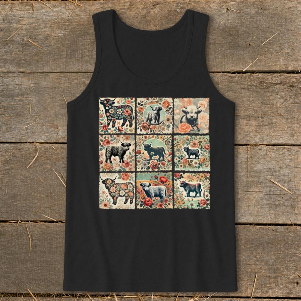 All the Pretty Cows Tank Top
