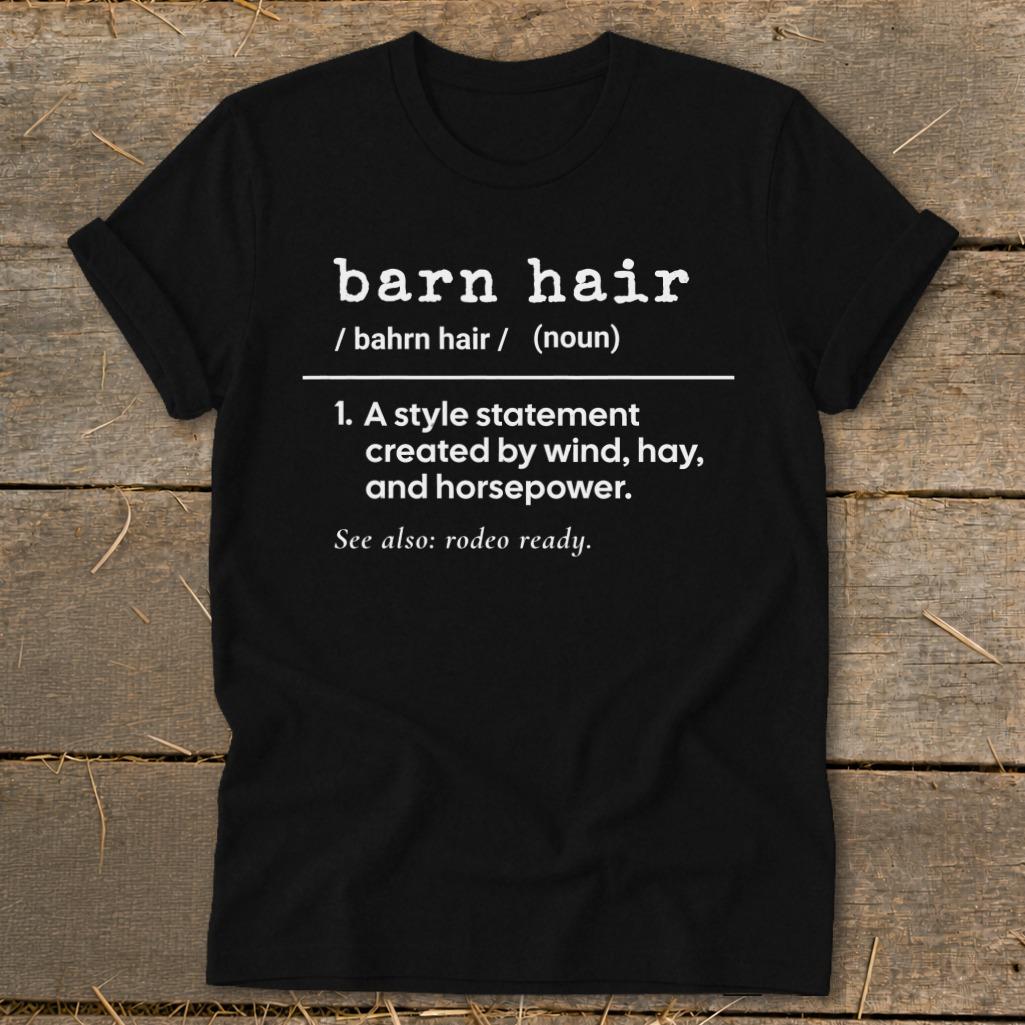 Barn Hair Definition Softstyle Tee
