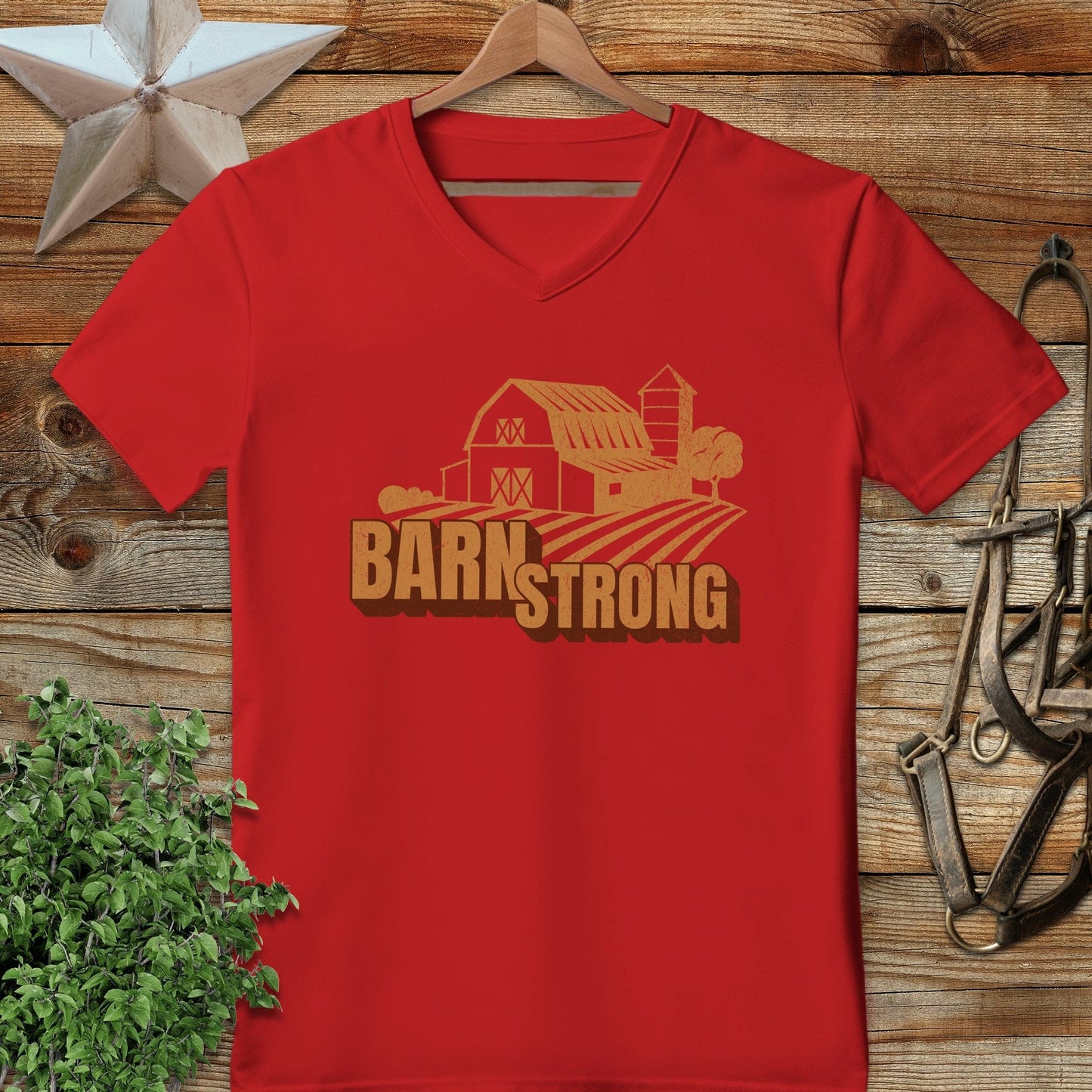 Barn Strong V-neck