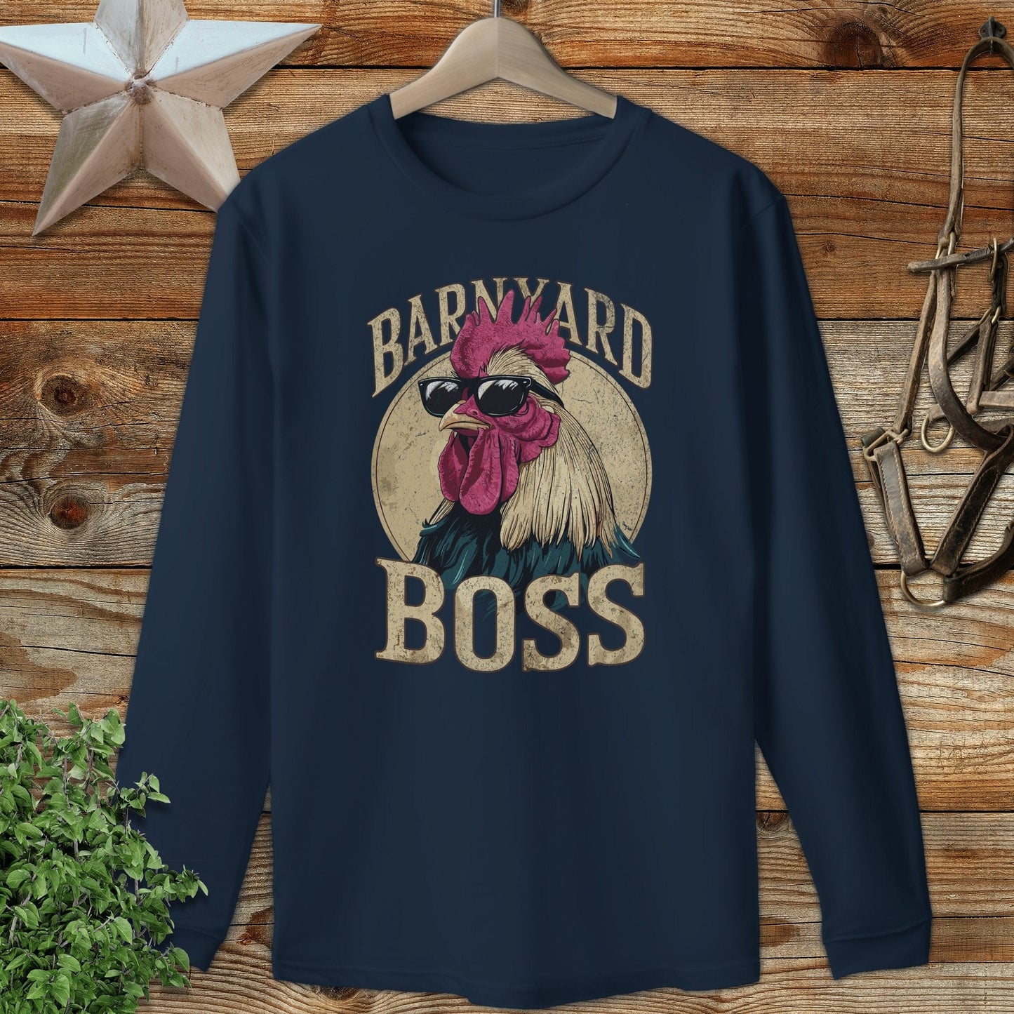 Barnyard Boss Long Sleeve Tee