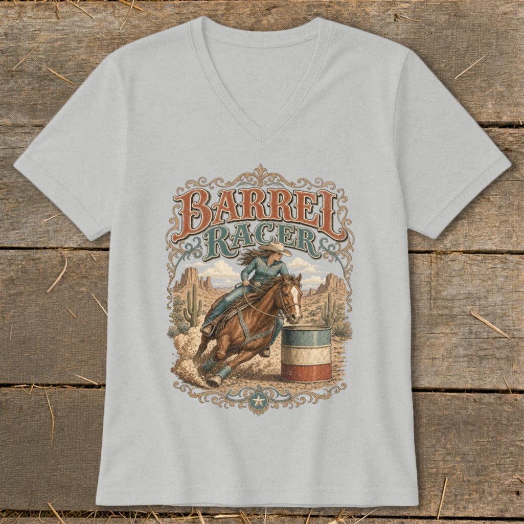 Barrel Racer V-neck
