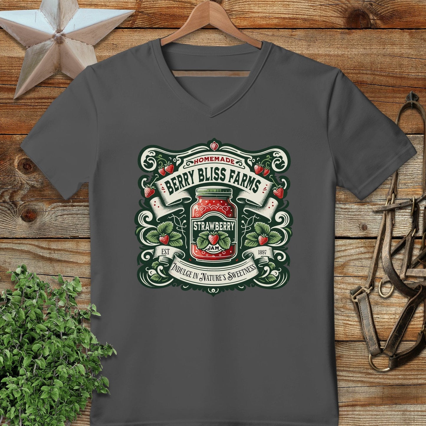 Berry Bliss Farms V-neck