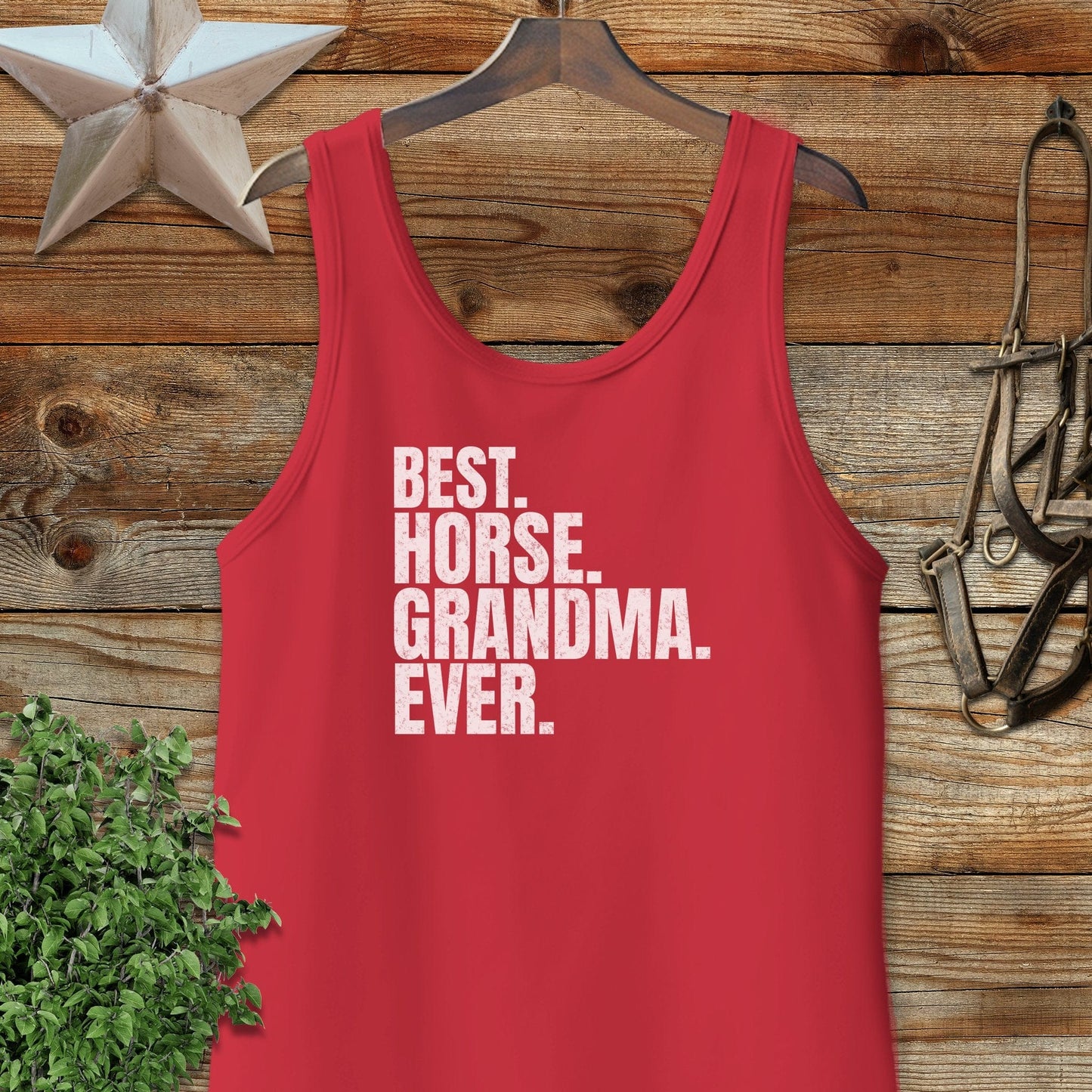 Best Horse Grandma Ever Tank Top