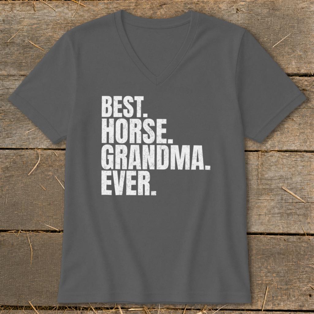 Best Horse Grandma Ever V-neck