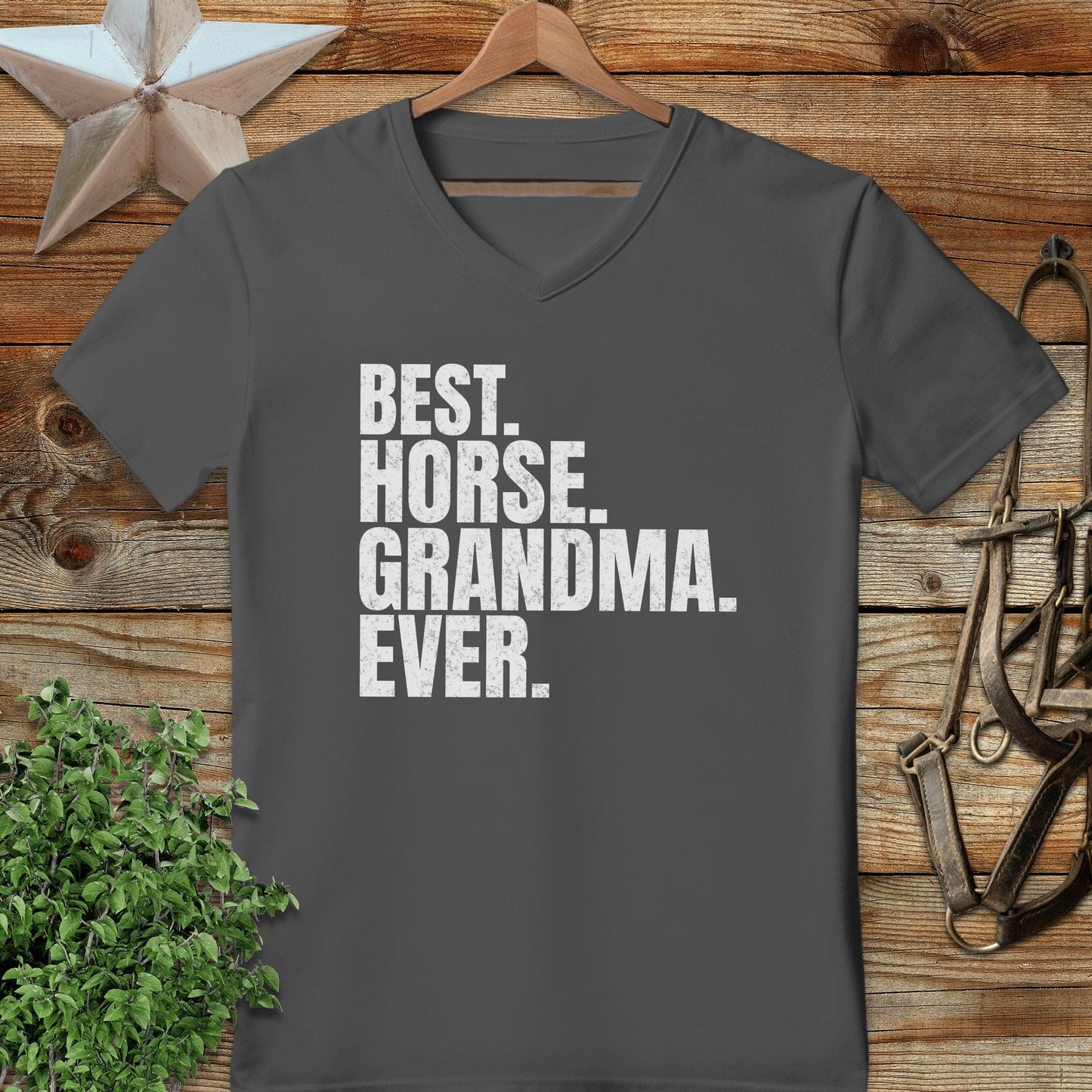 Best Horse Grandma Ever V-neck
