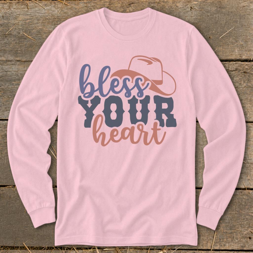 Bless Your Heart Long Sleeve Tee