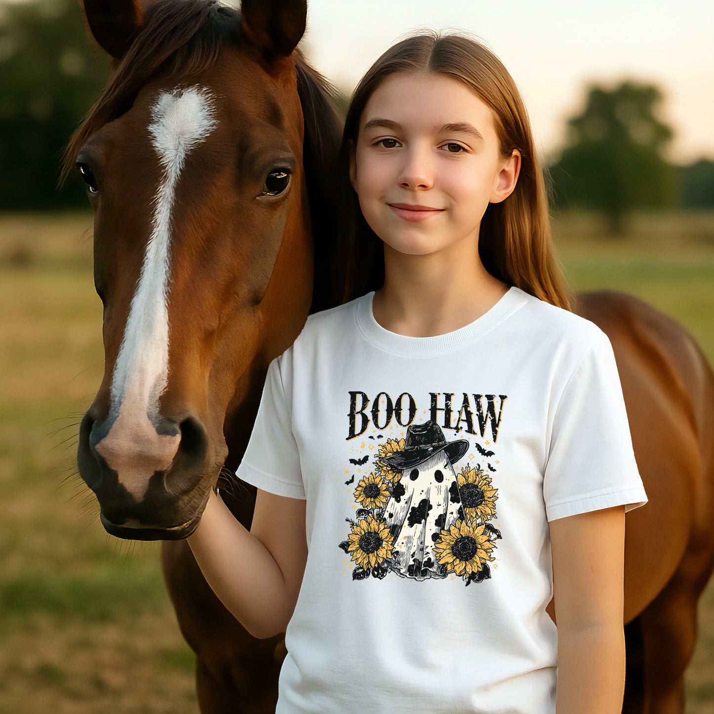 Boo Haw Ghost T-shirt (Youth)