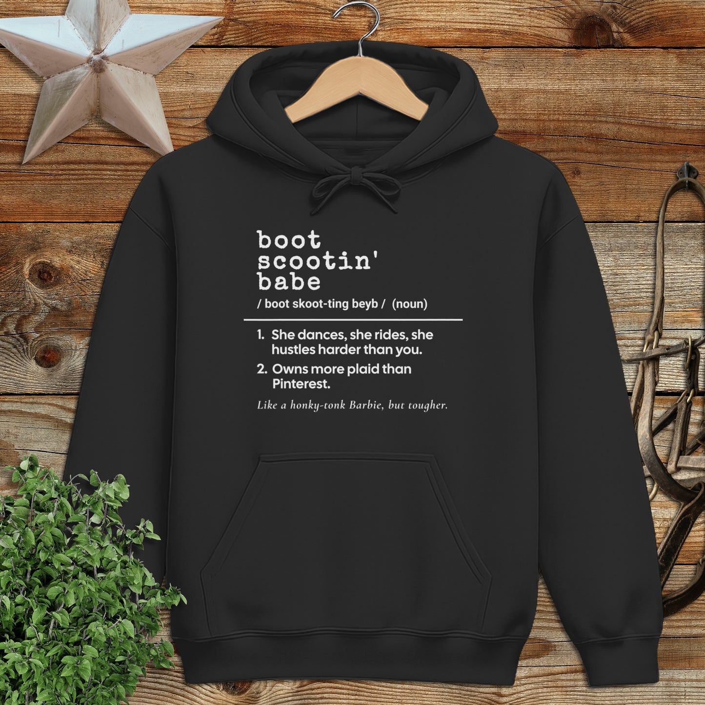 Boot Scootin Babe Definition Hoodie