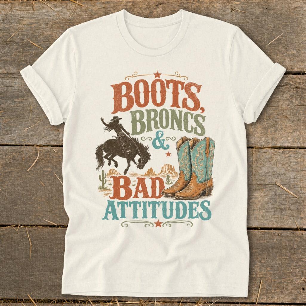 Broncs & Bad Attitudes Softstyle Tee