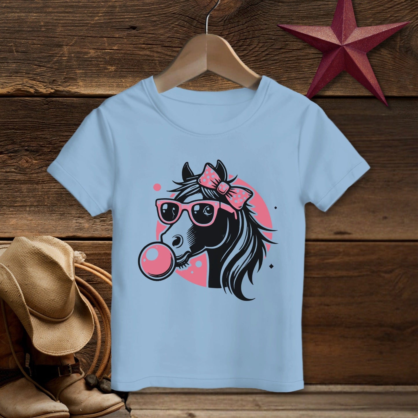 Bubble Gum Horse T-shirt (Toddler)