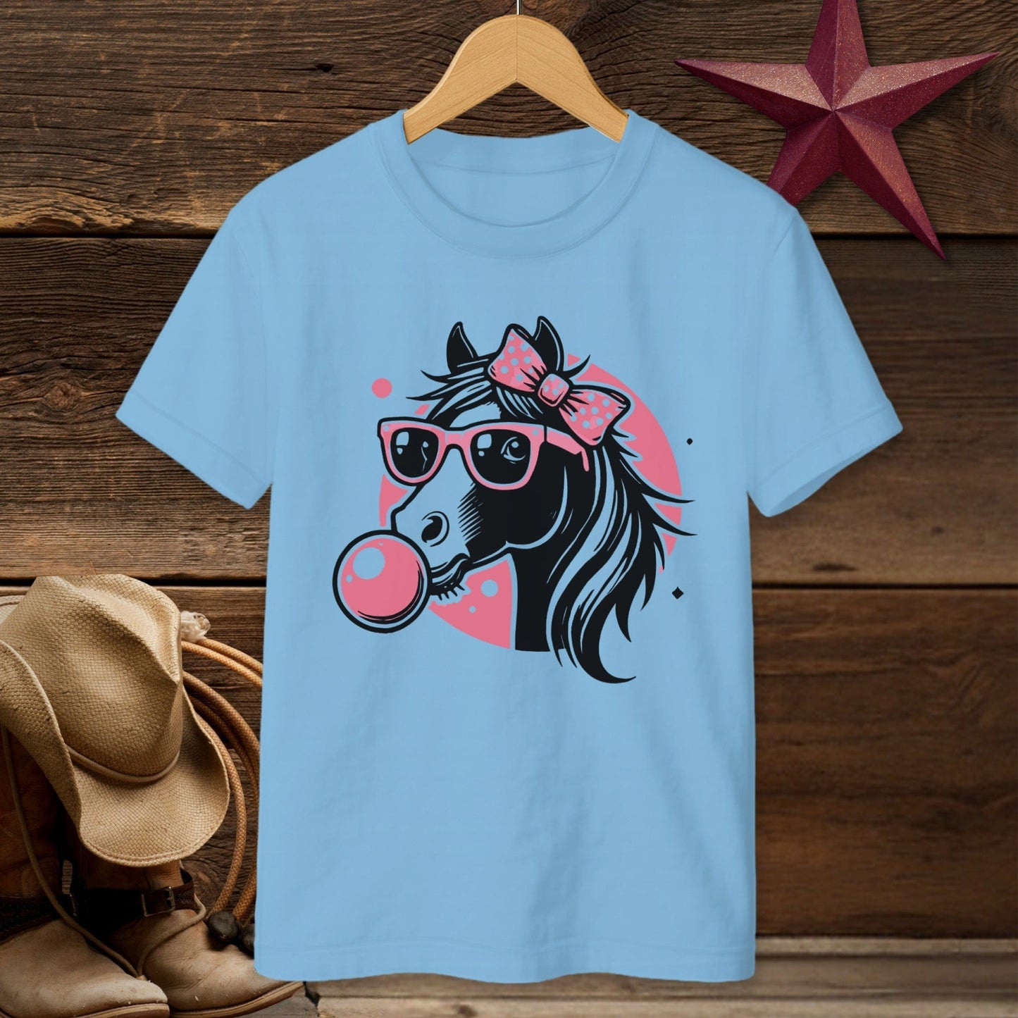 Bubble Gum Horse T-shirt (Youth)