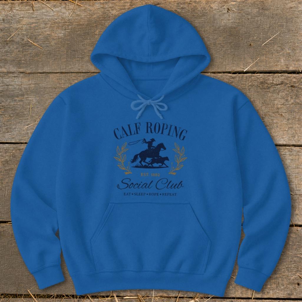 Calf Roping Social Club Hoodie