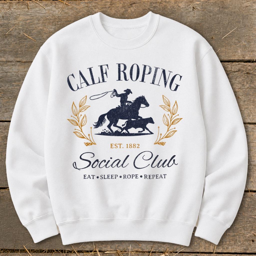 Calf Roping Social Club Sweatshirt