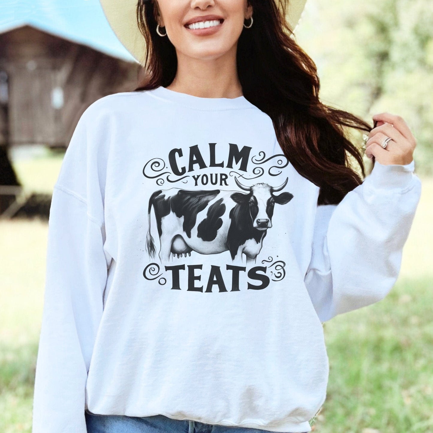 Calm Your Teats V-neck