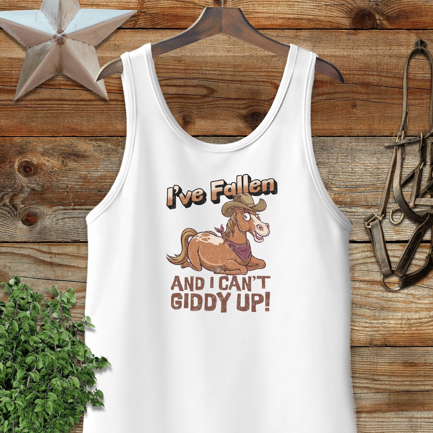 Can't Giddy Up Tank Top
