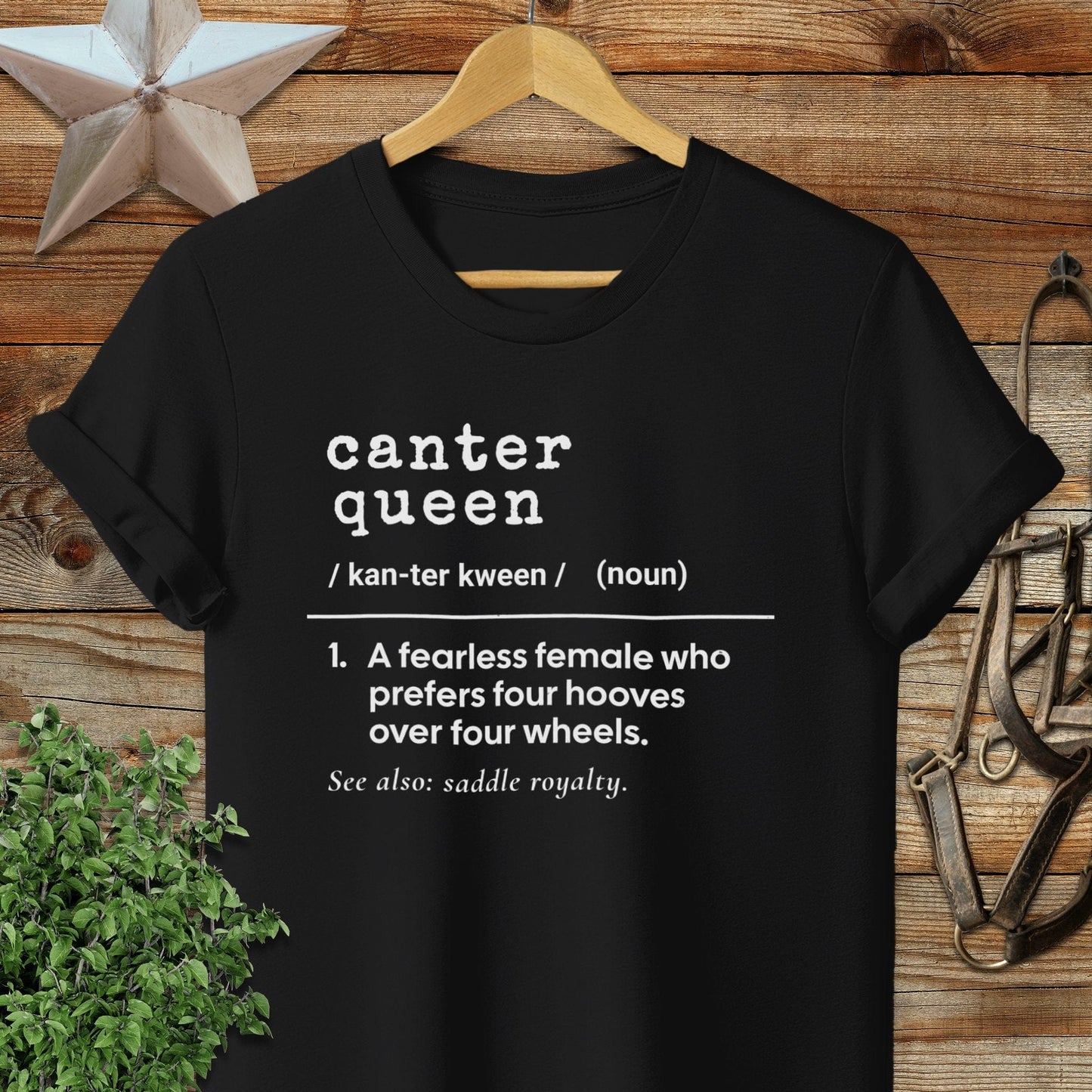 Canter Queen Definition T-shirt