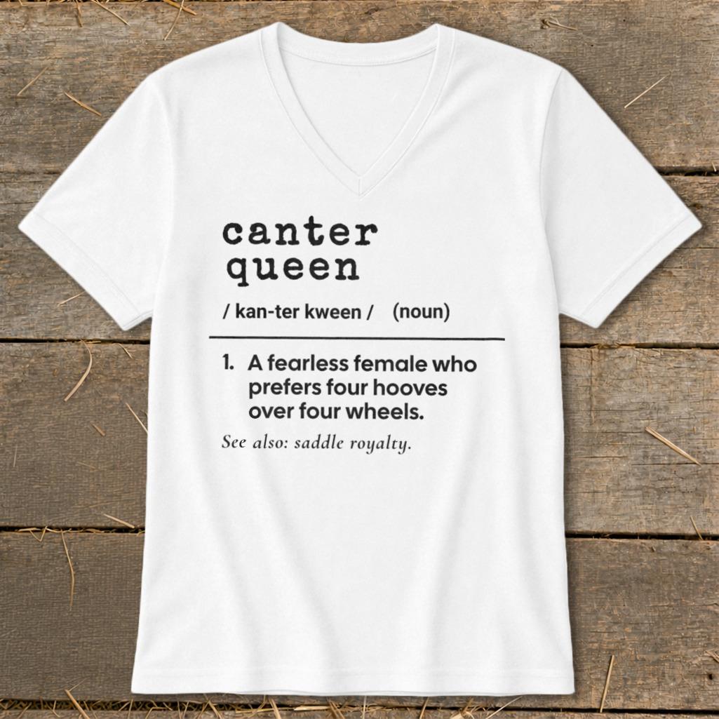 Canter Queen Definition V-neck
