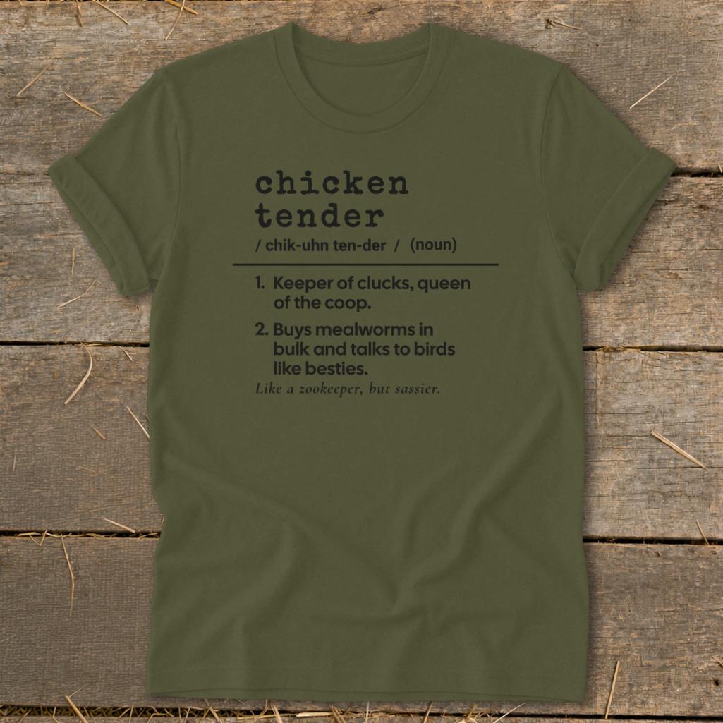Chicken Tender Definition Softstyle Tee
