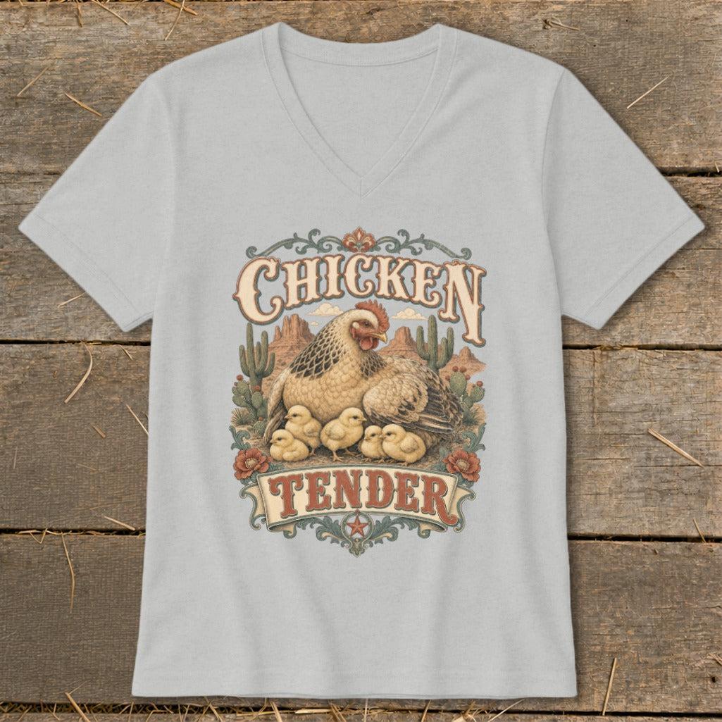 Chicken Tender Western V-neck