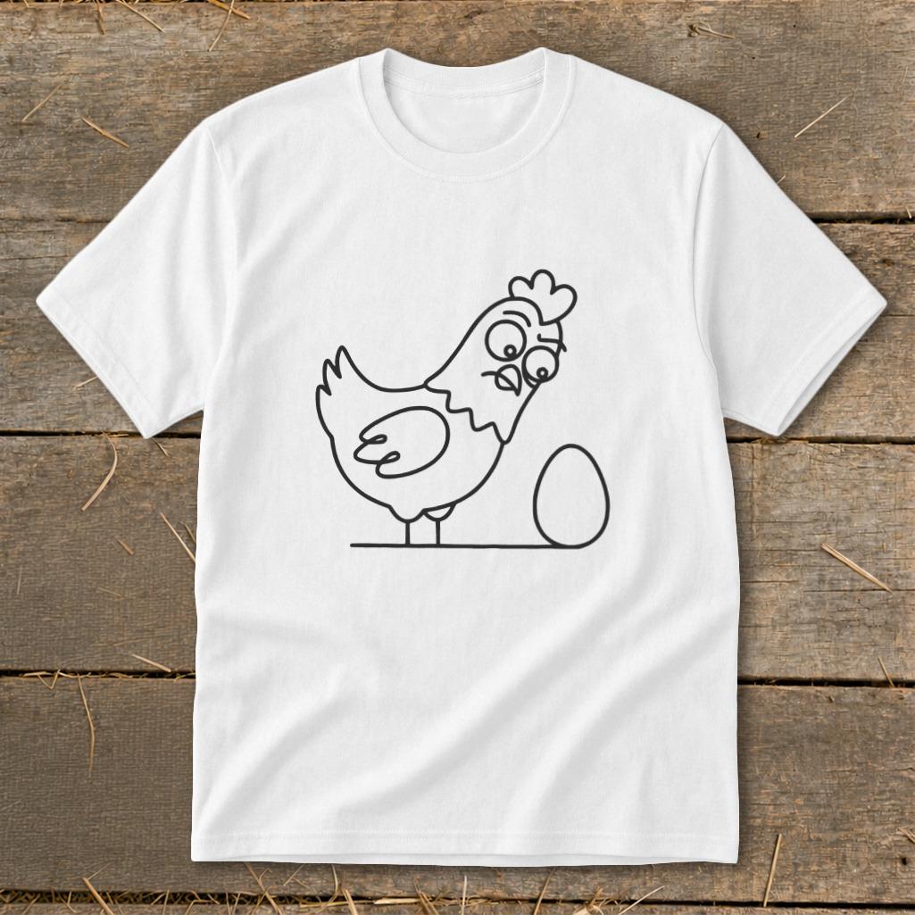 Chicken and Egg Youth Tee