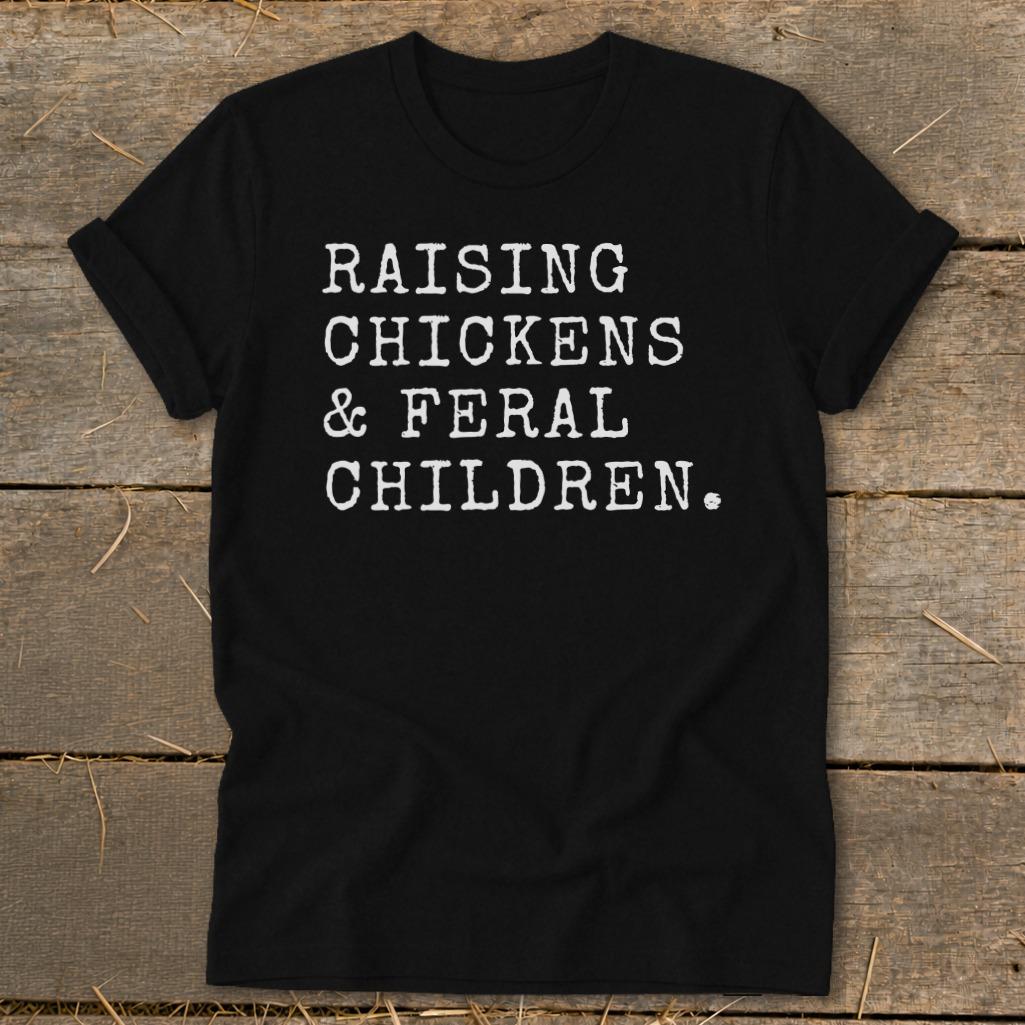 Chickens & Feral Children Softstyle Tee