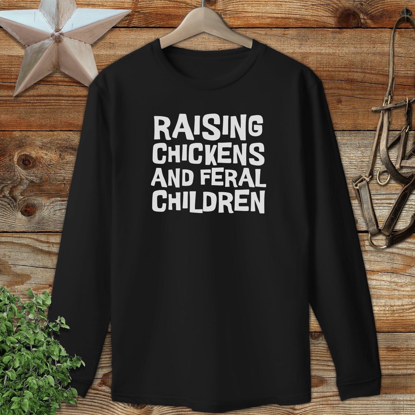 Chickens and Children Long Sleeve Tee