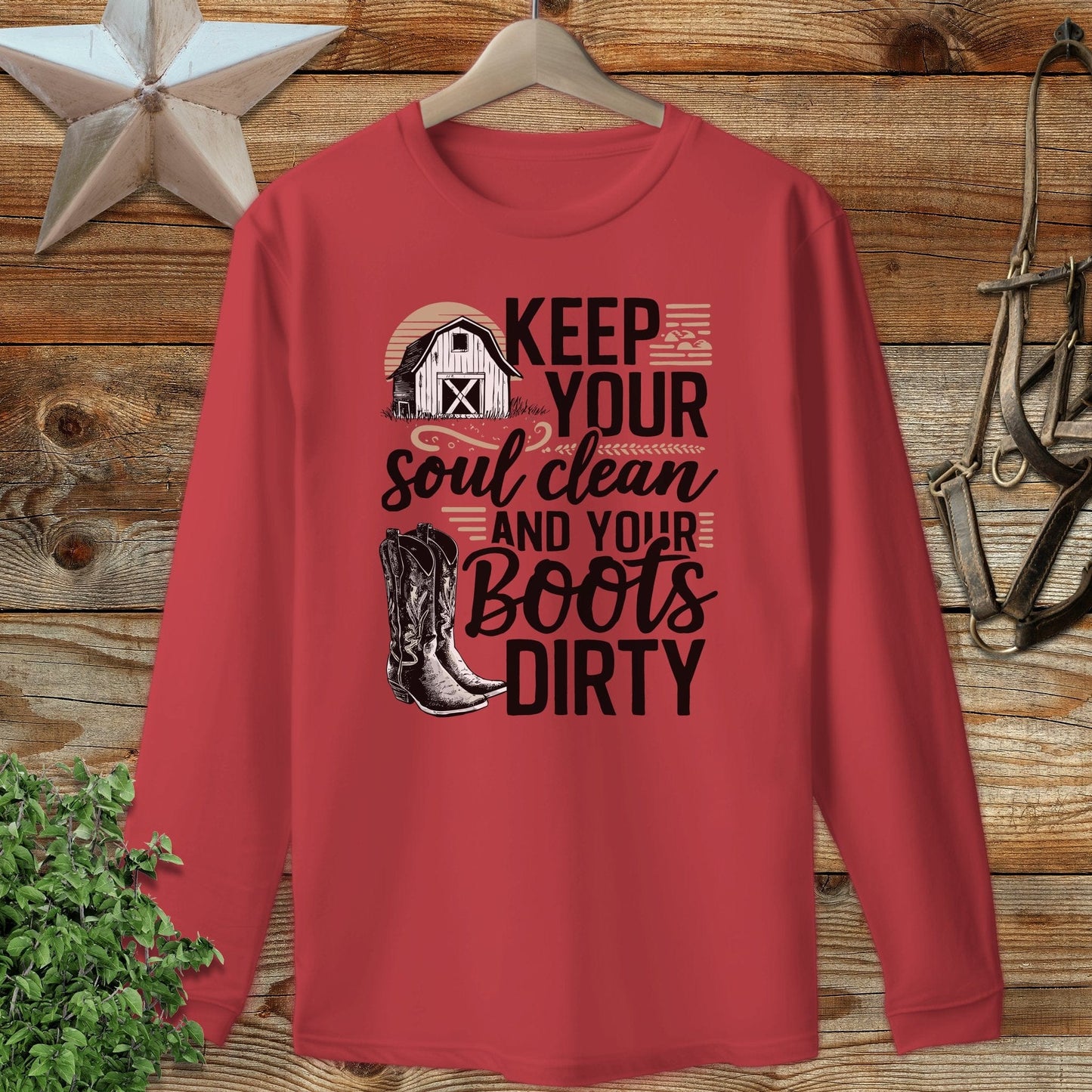 Clean Soul Long Sleeve Tee