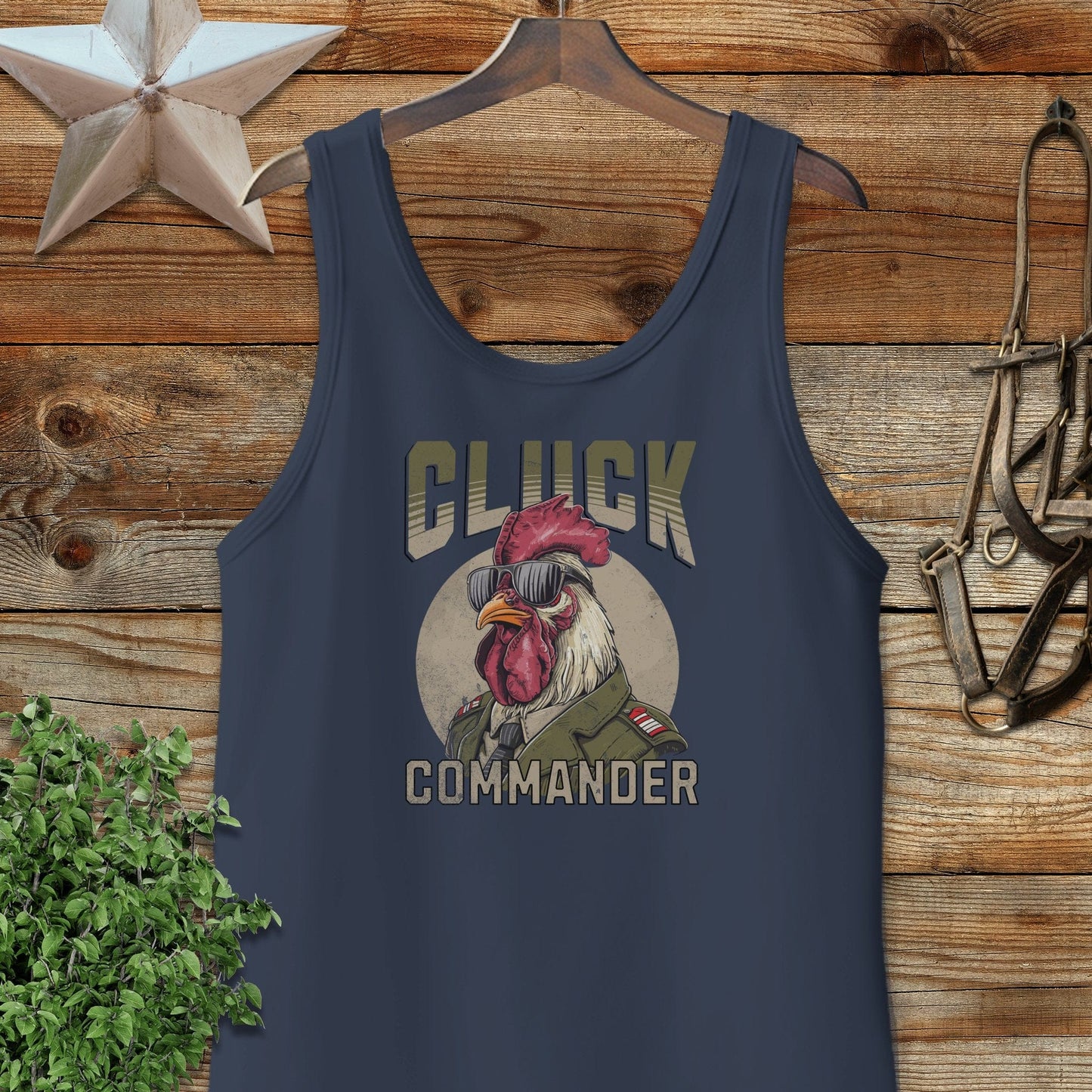 Cluck Commander Tank Top