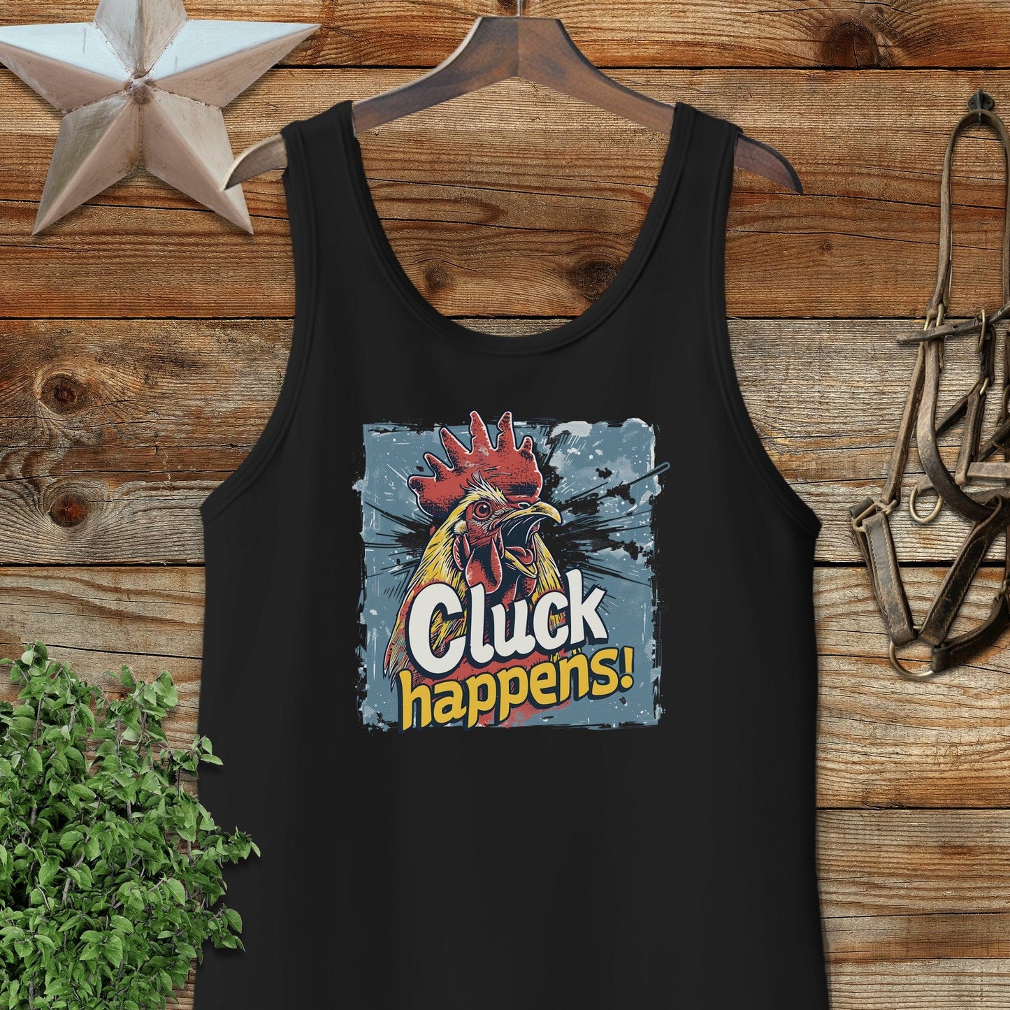 Cluck Happens Tank Top