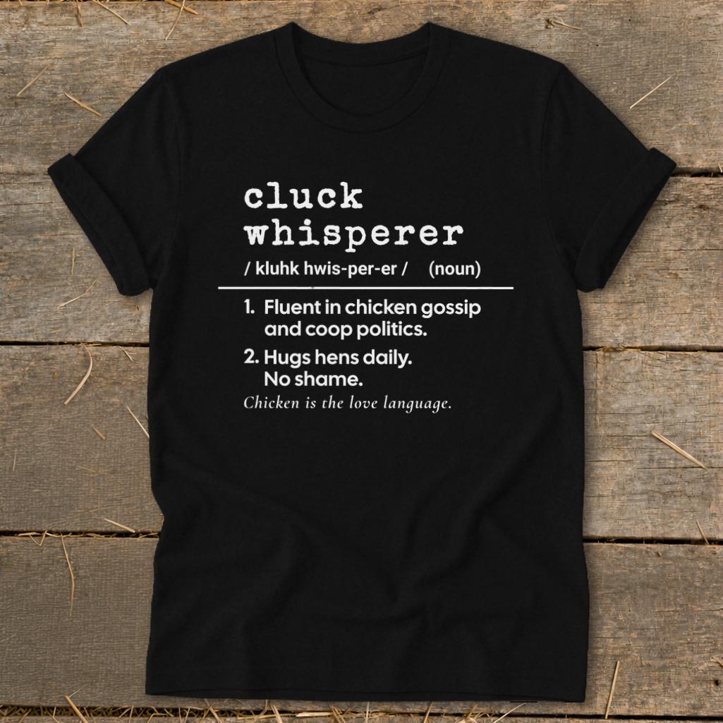 Cluck Whisperer Definition Softstyle Tee