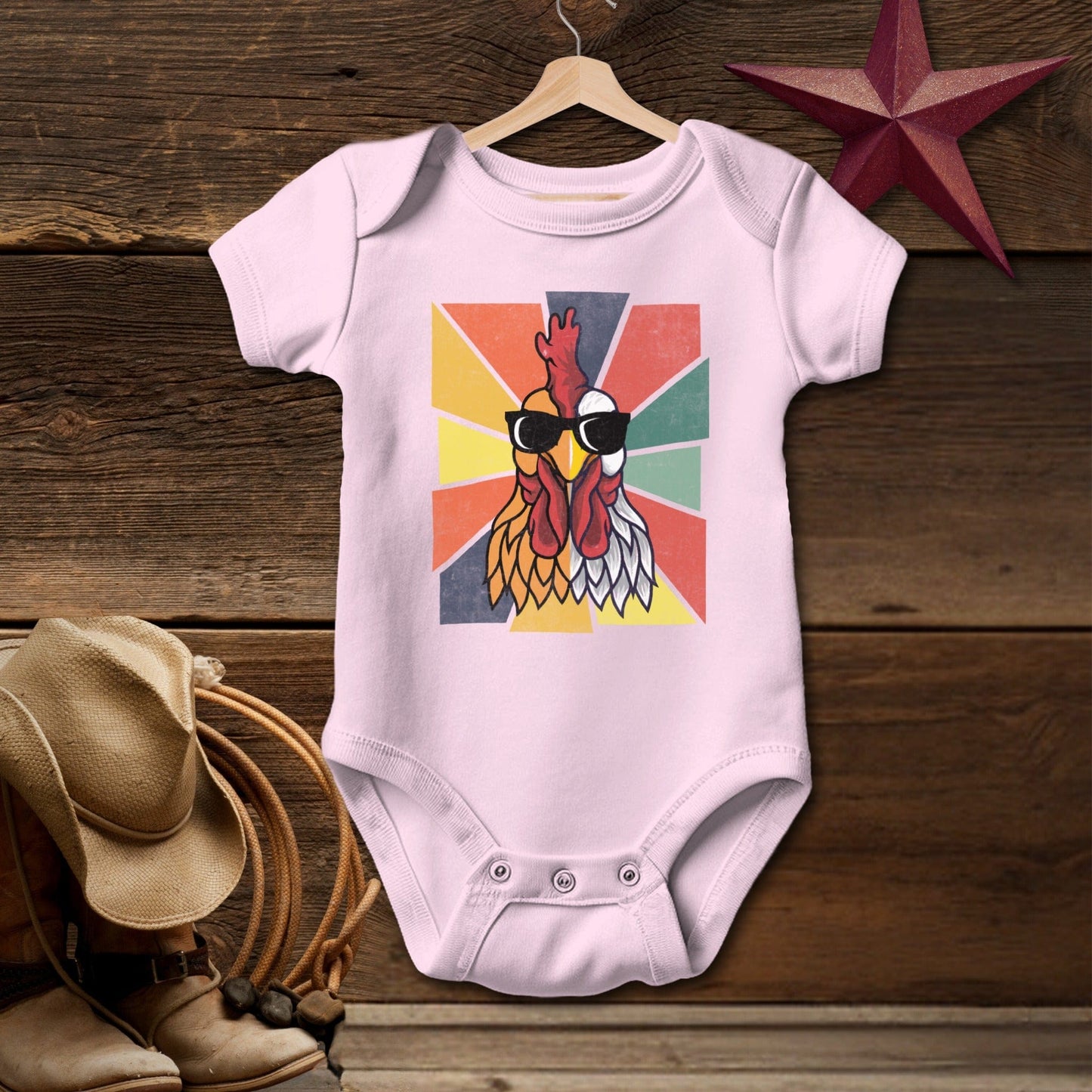Cool Rooster Bodysuit (Baby)