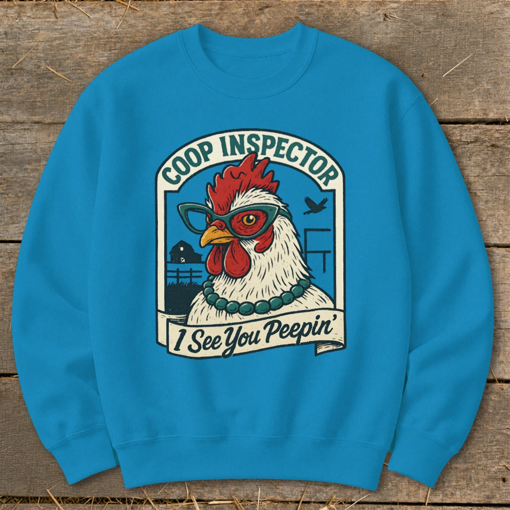 Coop Inspector Sweatshirt - Sapphire