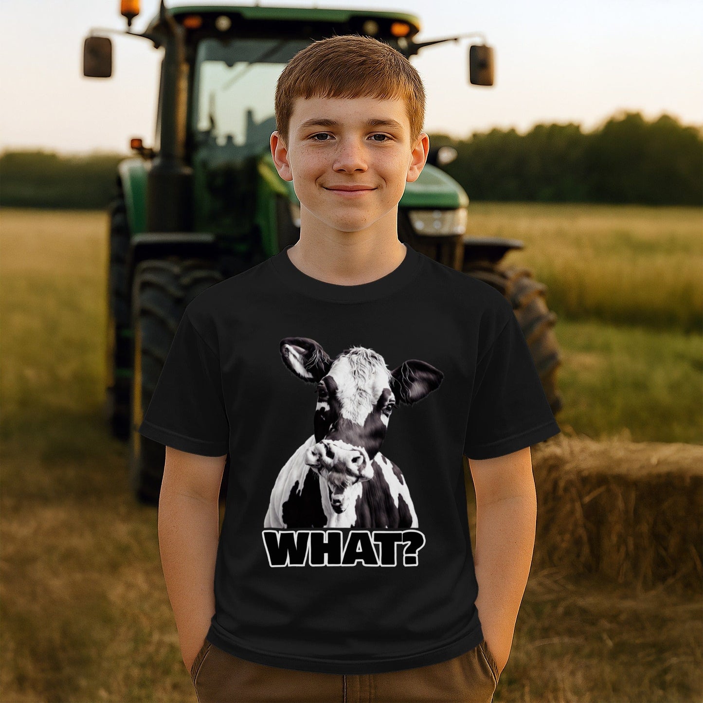 Cow What? T-shirt (Youth)
