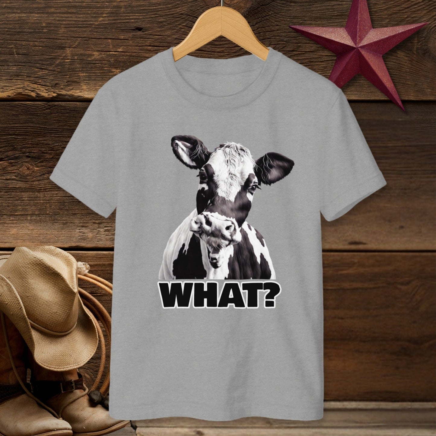 Cow What? T-Shirt (Youth)