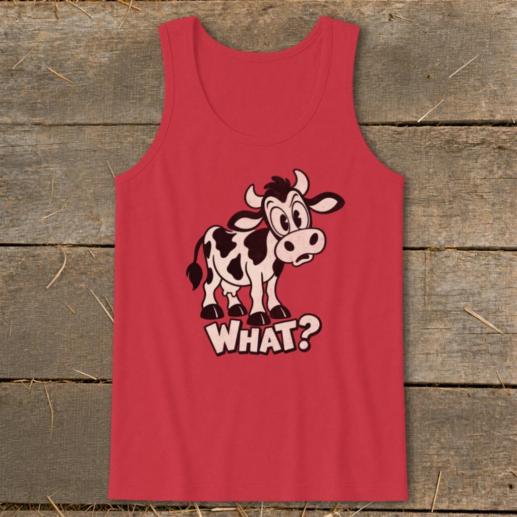 Cow What? Tank Top