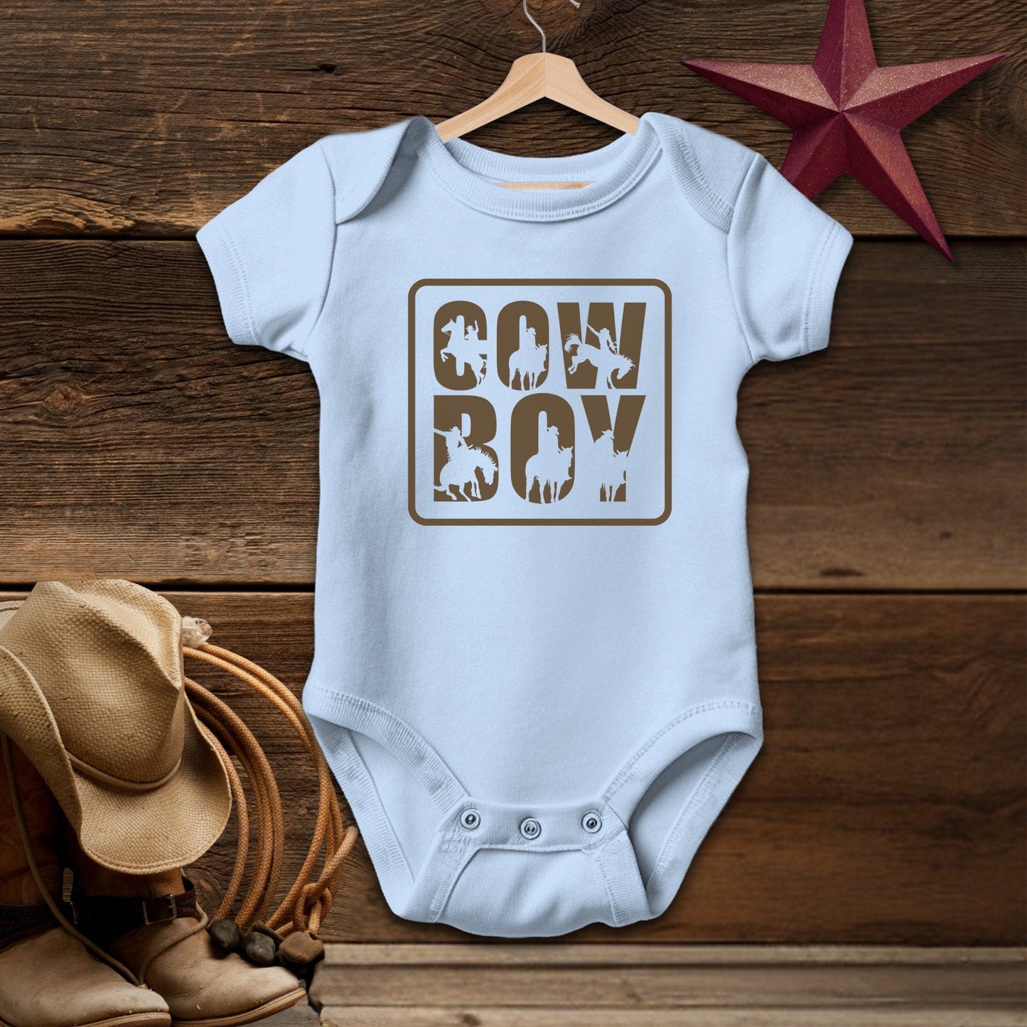 Cowboy Baby Bodysuit