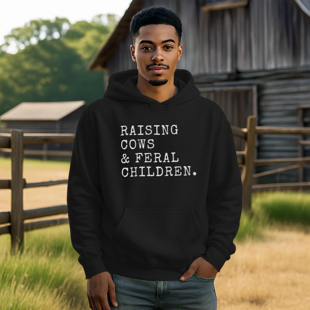Cows & Feral Children Hoodie