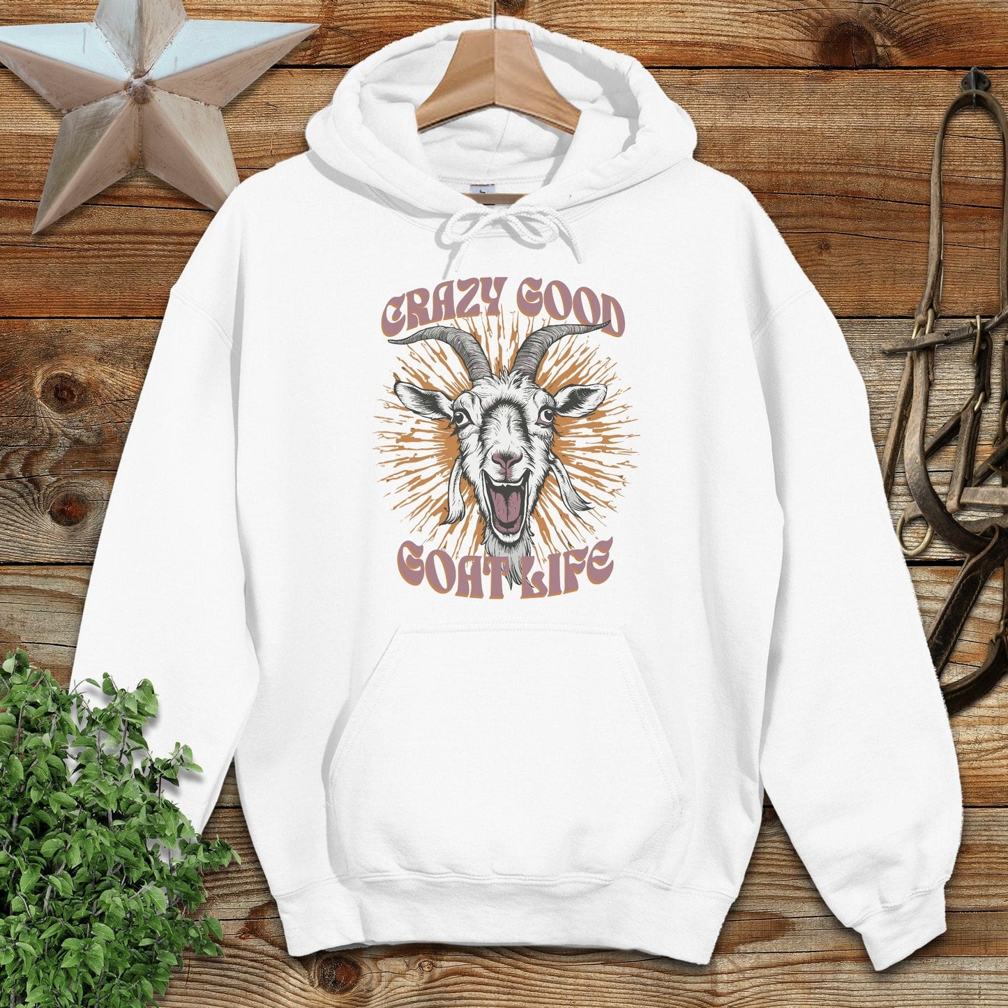 Crazy Goat Life Hoodie