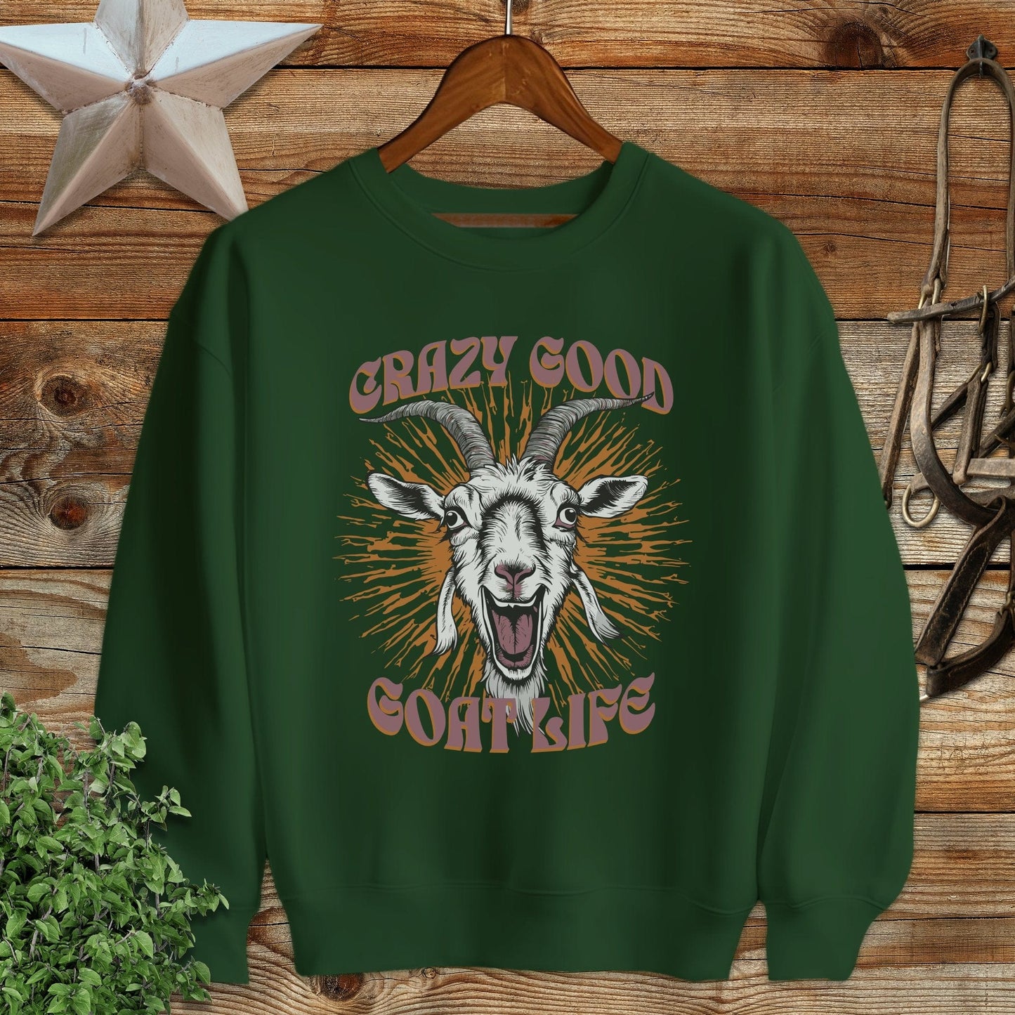 Crazy Goat Life Sweatshirt