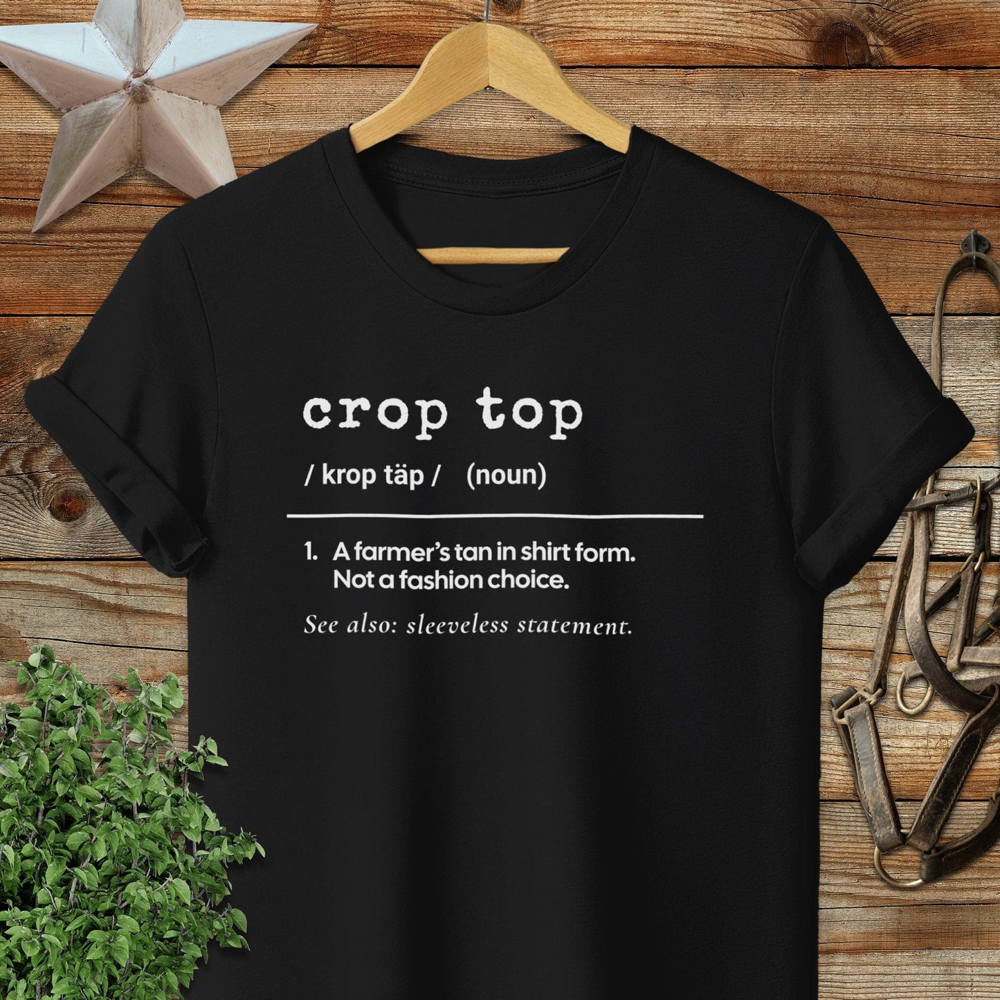 Crop Top Definition T-shirt