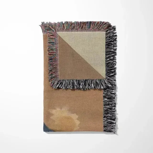 Custom Family Farm Woven Blanket