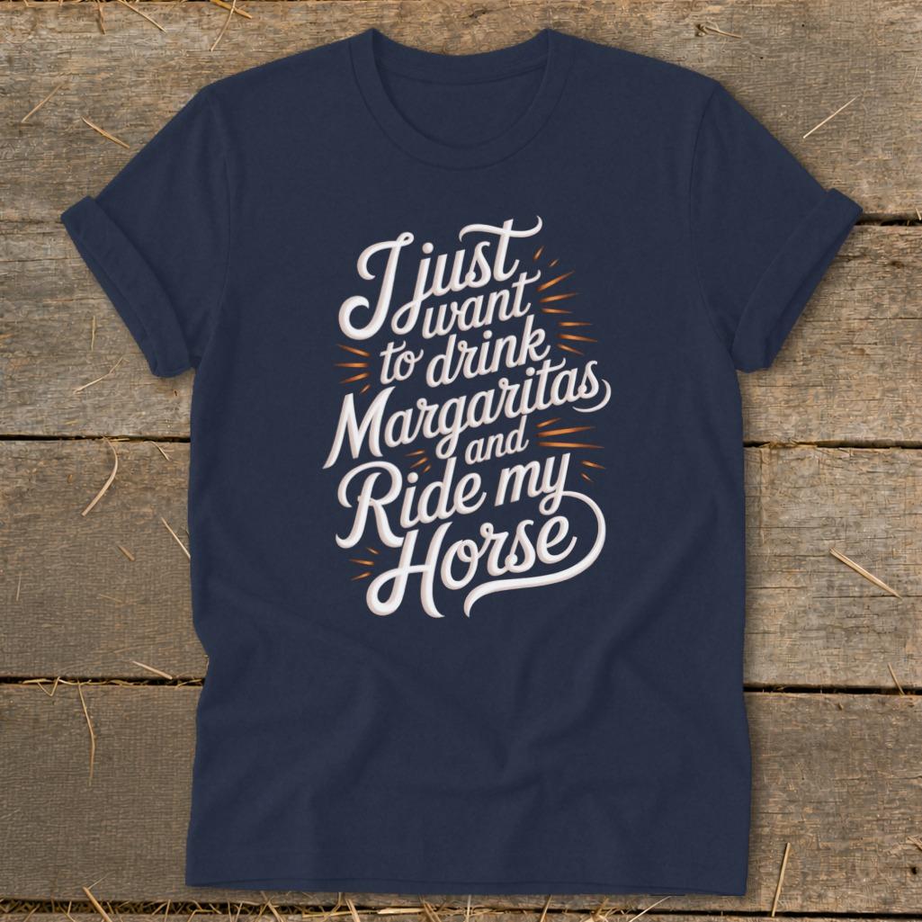 Drink Margaritas and Ride Softstyle Tee