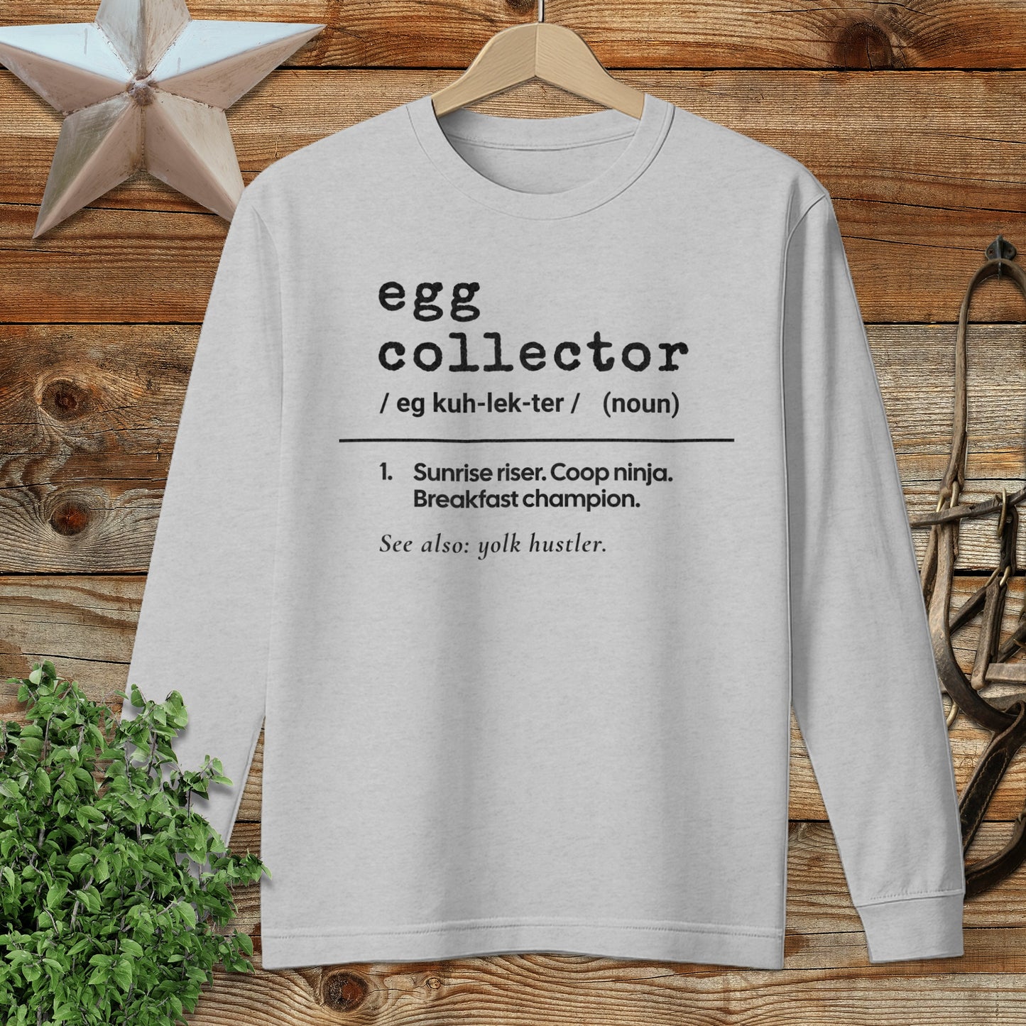 Egg Collector Definition Long Sleeve Tee