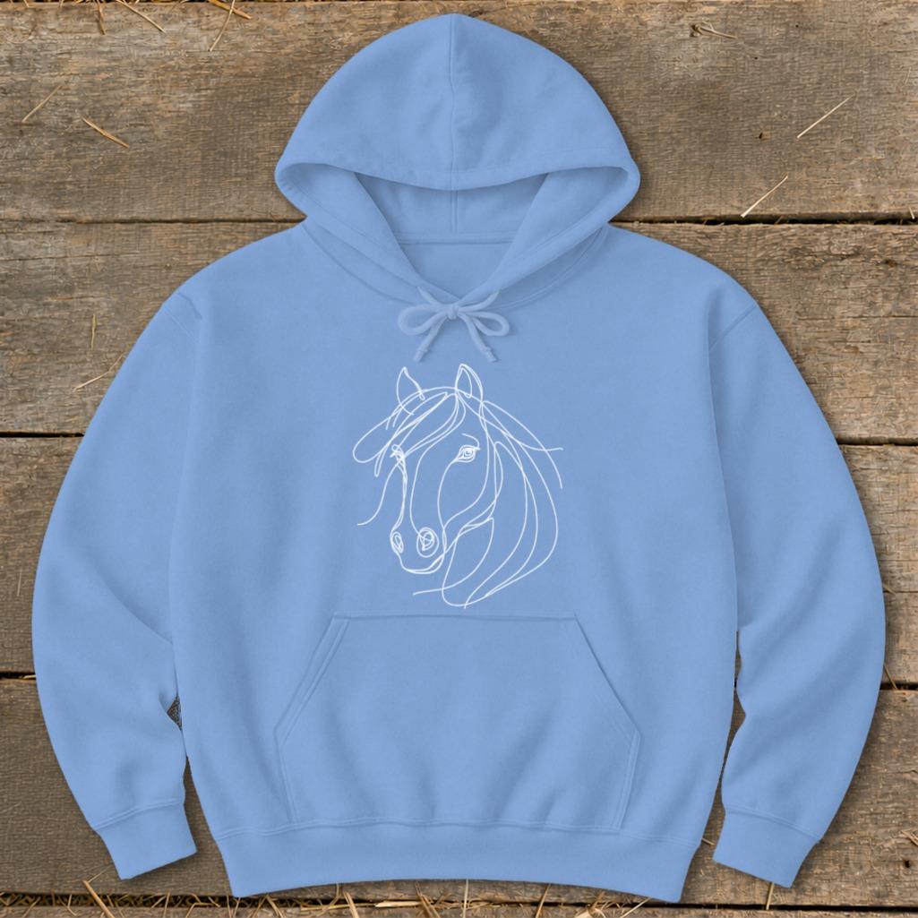 Elegant Horse Hoodie