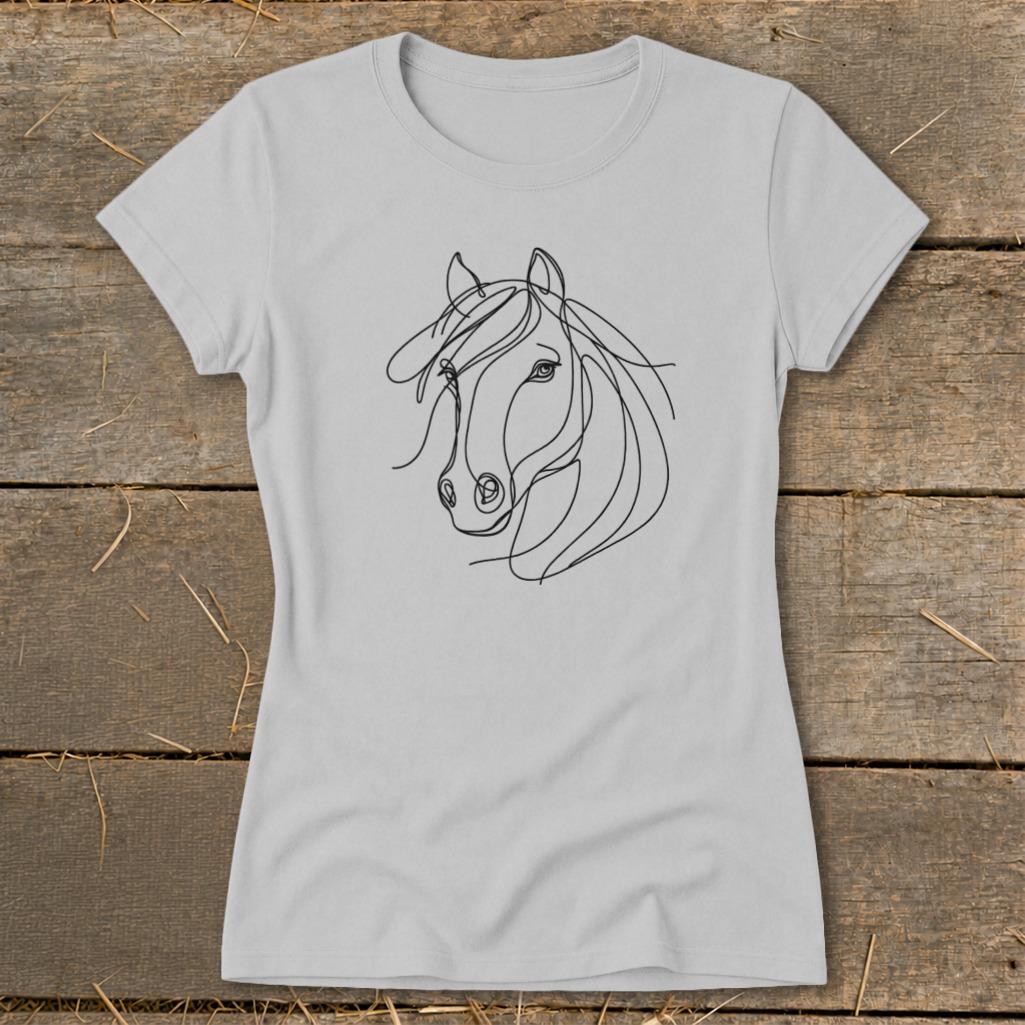 Elegant Horse Ladies Tee